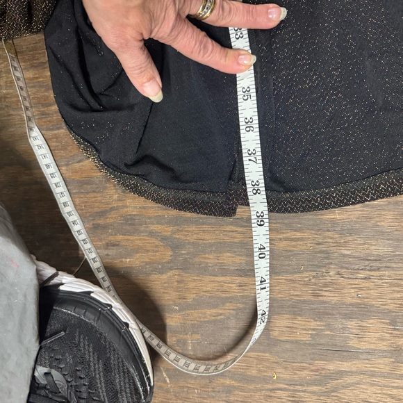 Reformation Metallic Black and Gold Maxi Knit Dress Small - Picture 13 of 14